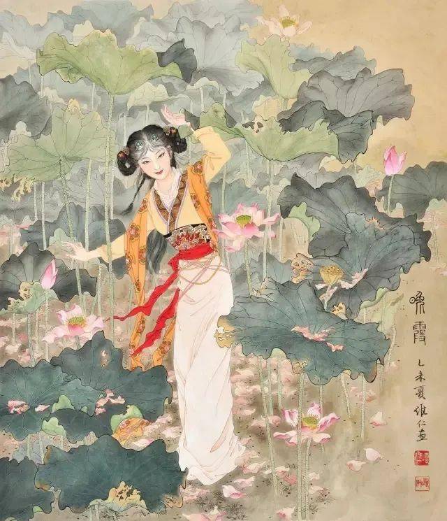 古代四大美女被他画活了婀娜多姿国色天香美醉了