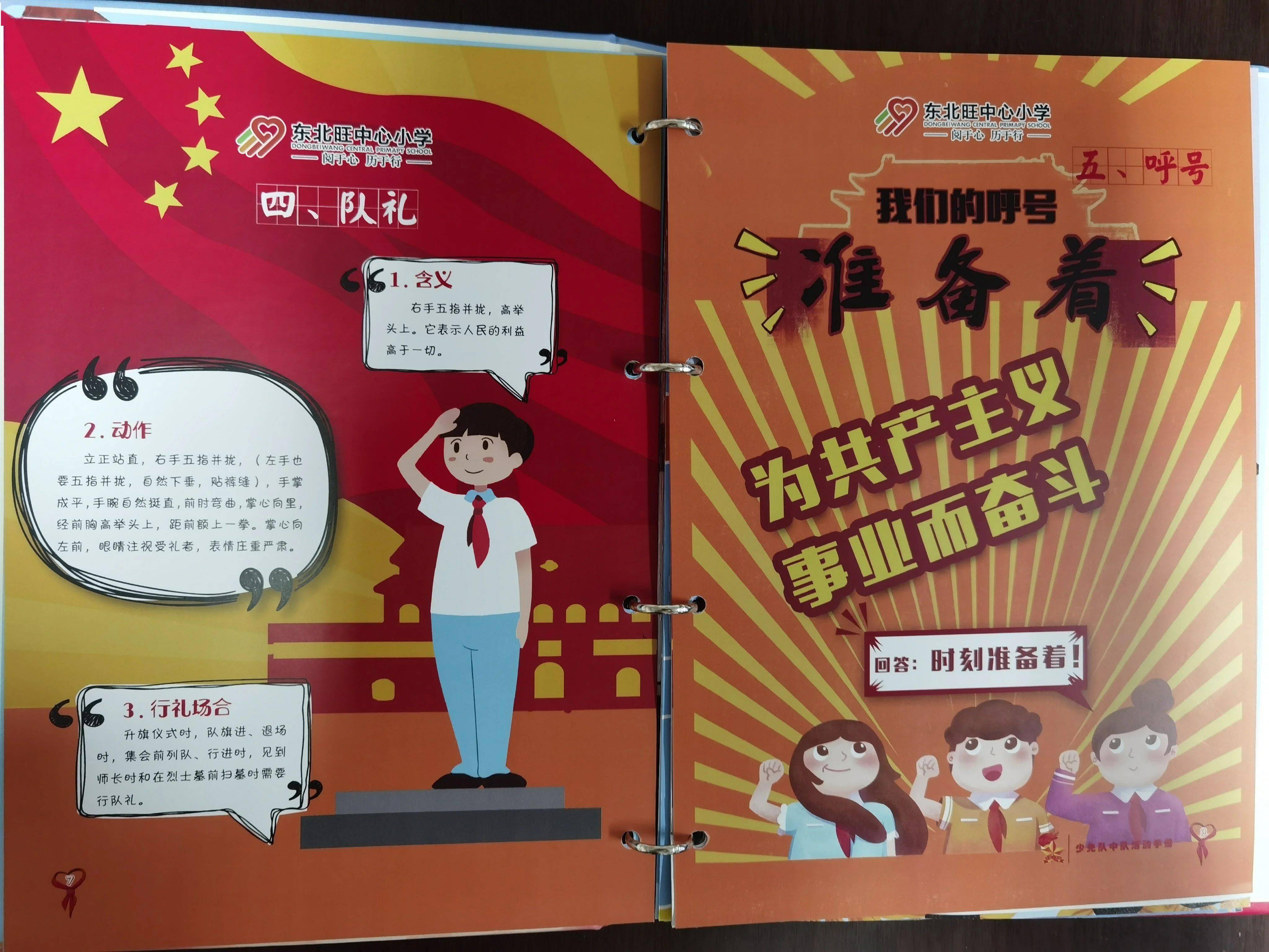 【队阵地】优秀少先队大中队日志展示(二)_少先队员_海淀区_意识