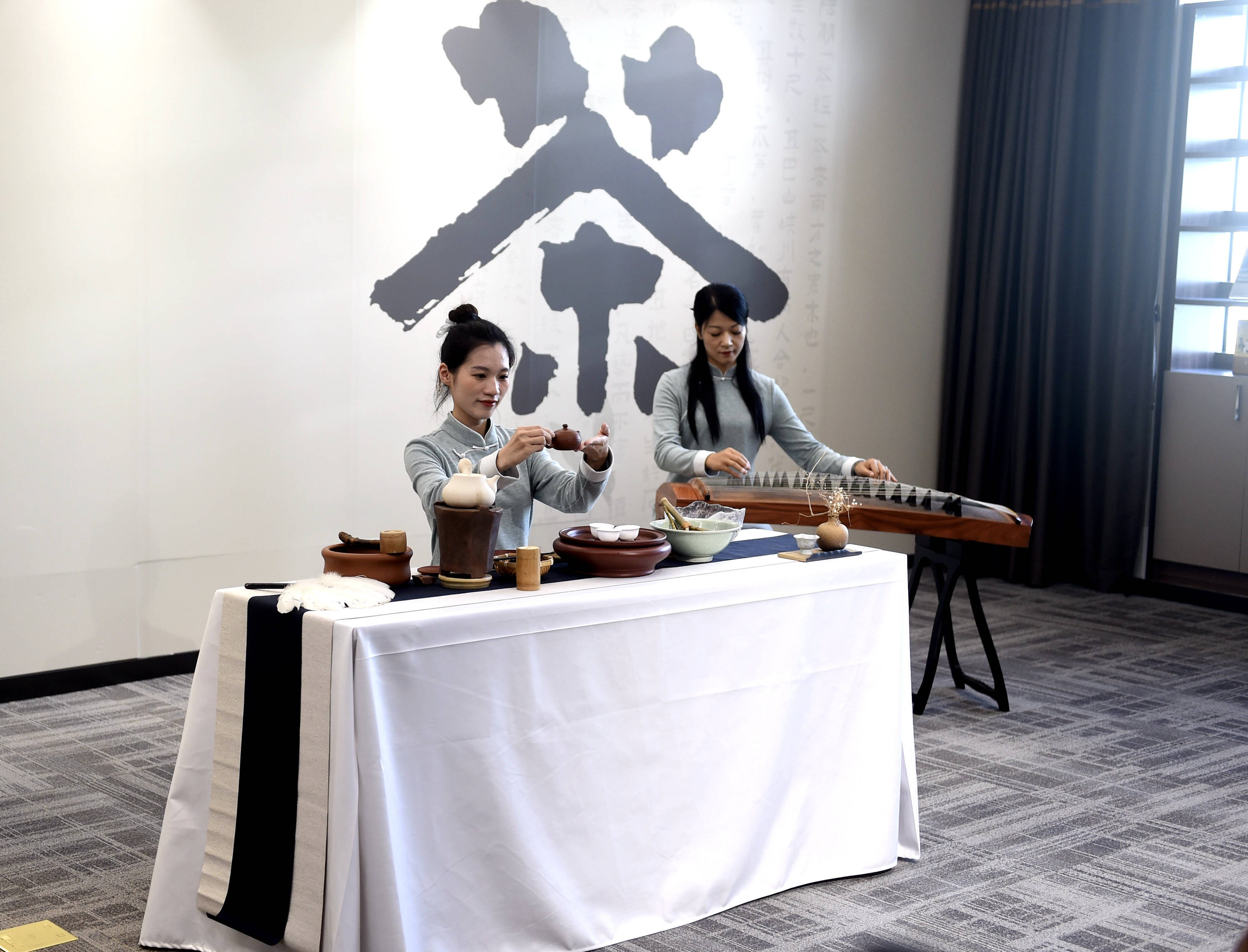 岭南高度潮府工夫茶文化展在广州开展