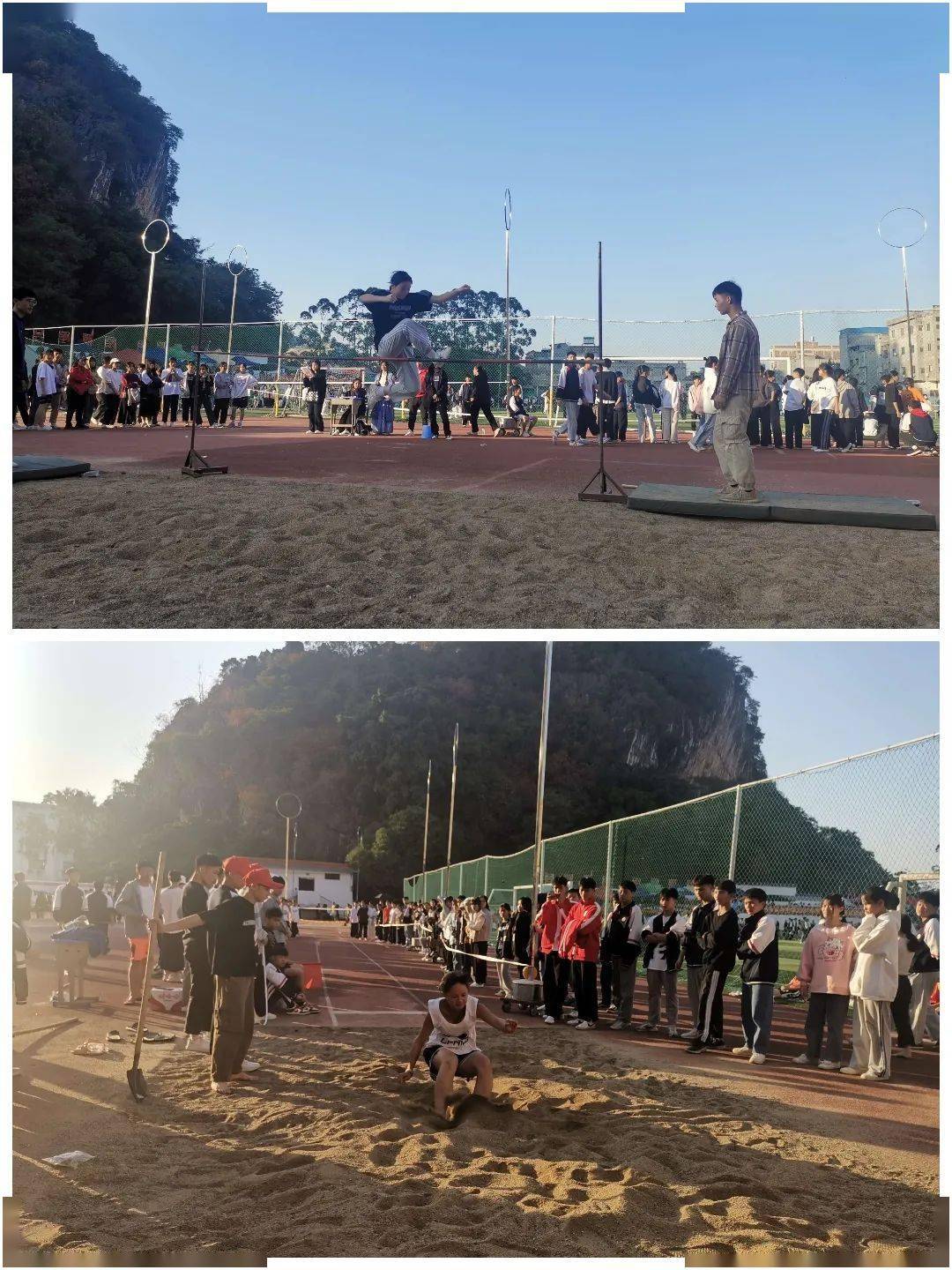 横州市百合中学第59届田径运动会开幕是你们的母校吗