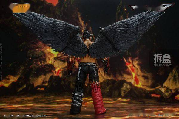 恶魔|STORM TOYS 铁拳7 DEVIL JIN 恶魔仁 风间仁 可动人偶