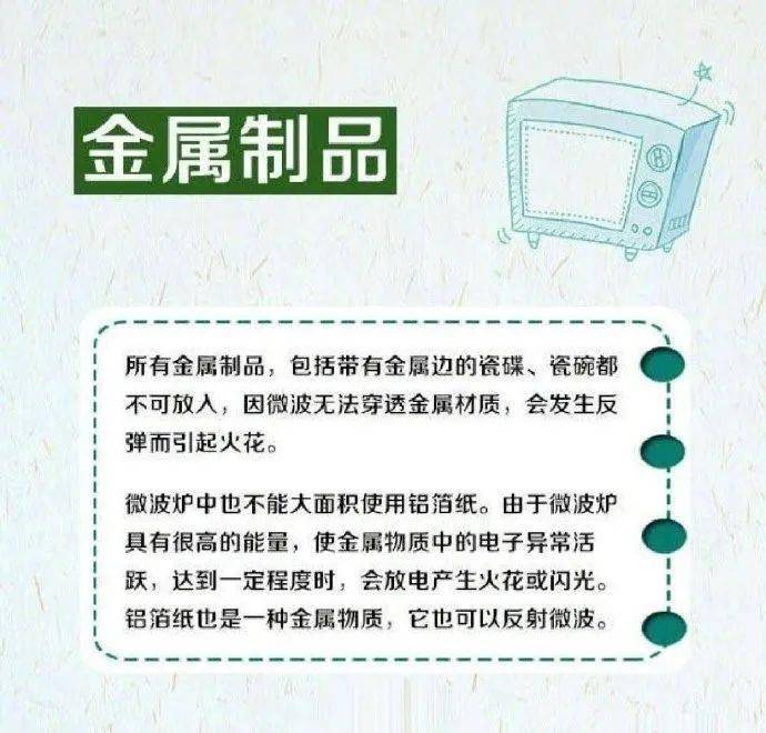 名单|应急科普 | 这些东西千万别放进微波炉