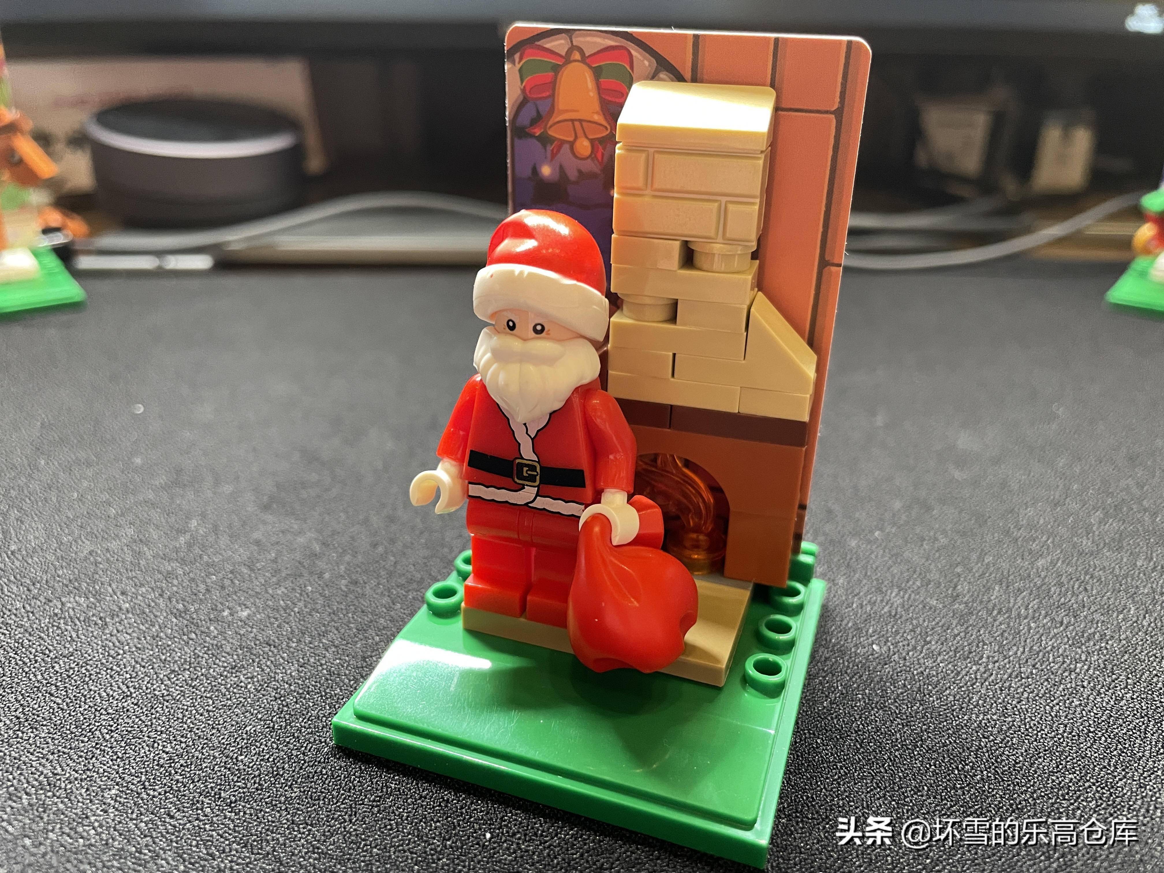 积木盲盒里的圣诞开箱森宝积木圣诞主题盲盒全部都是小场景