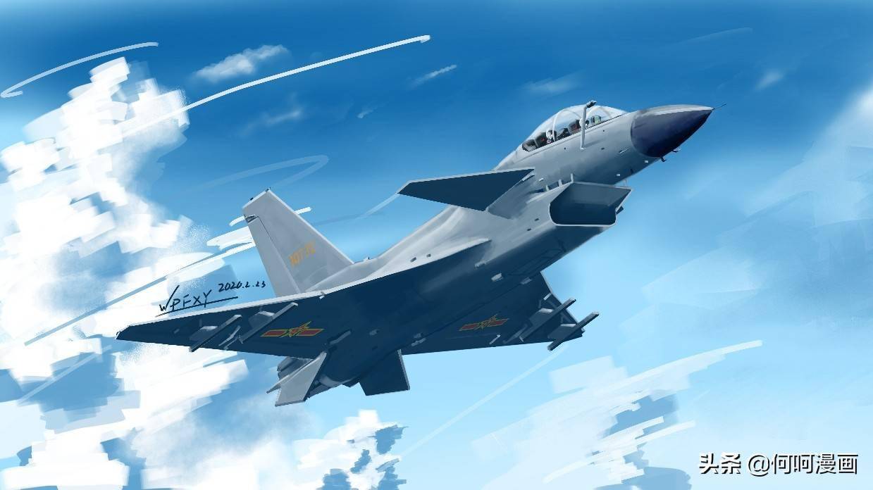 一组现代军事飞机插画作品来欣赏一下战斗机的风采吧