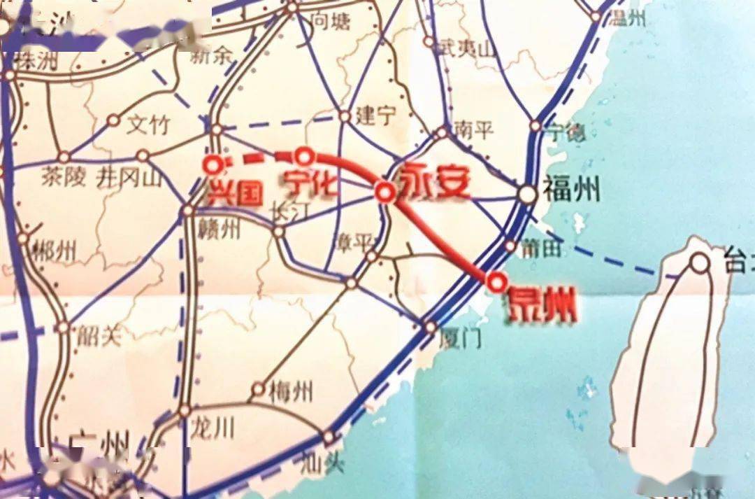 大田高铁路线图图片