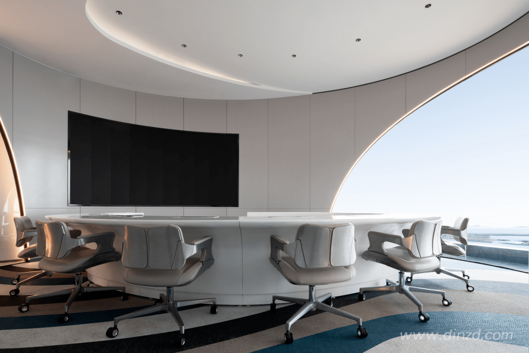首发| 贝纳恩设计 · 探索智慧"新"空间_办公_科技_曲线