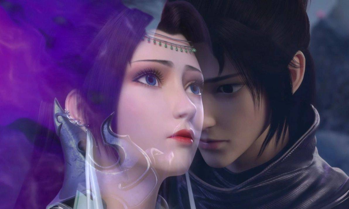 云韵解锁新造型,现代装知性优雅,一袭红衣明艳动人_萧炎和_漫迷_红色