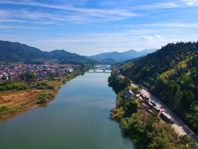 闽北美景建阳南浦溪流域风光宜人旅游休闲好去处