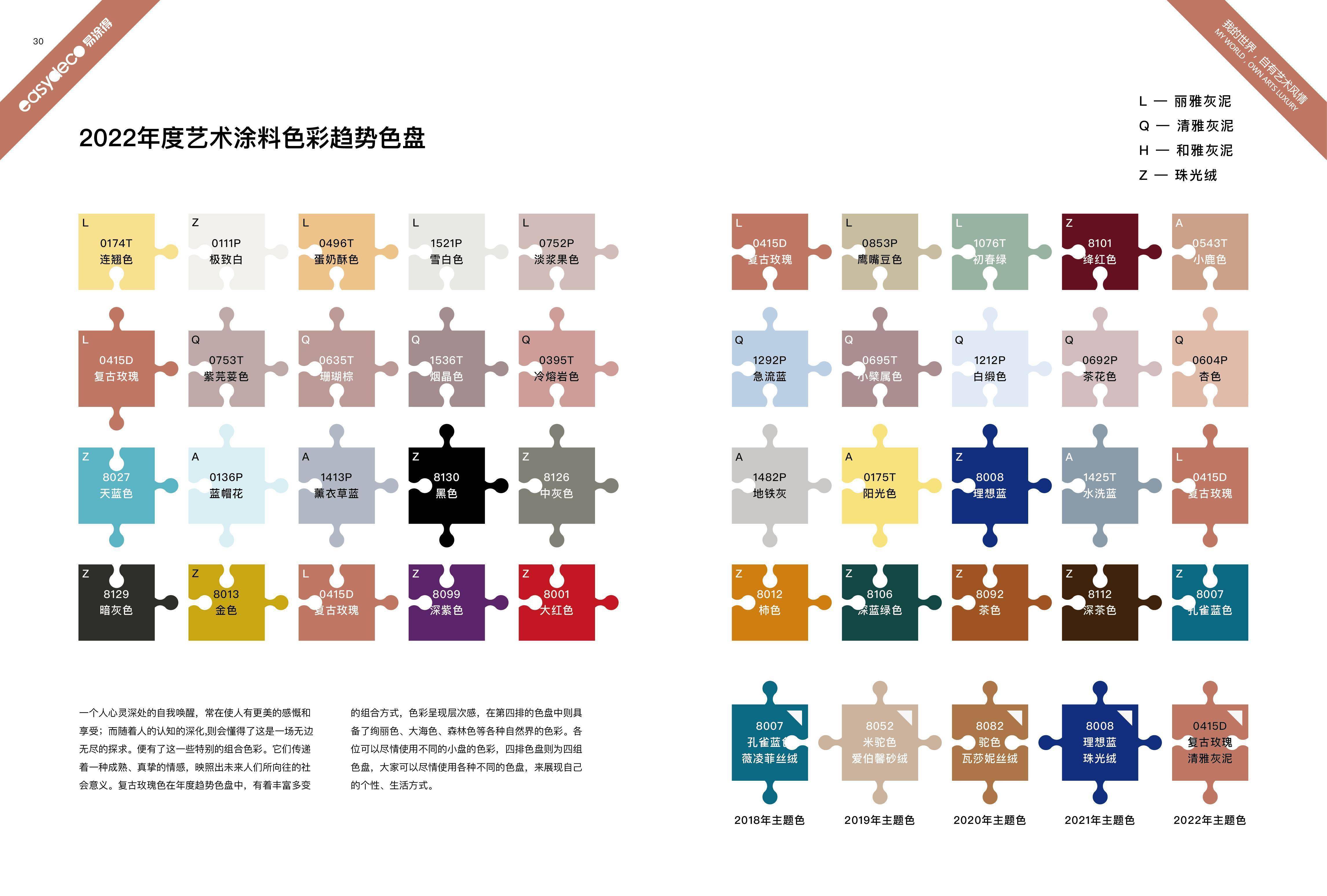 色彩2022“年度色彩”揭晓：复古玫瑰、丽雅灰泥拔得头筹