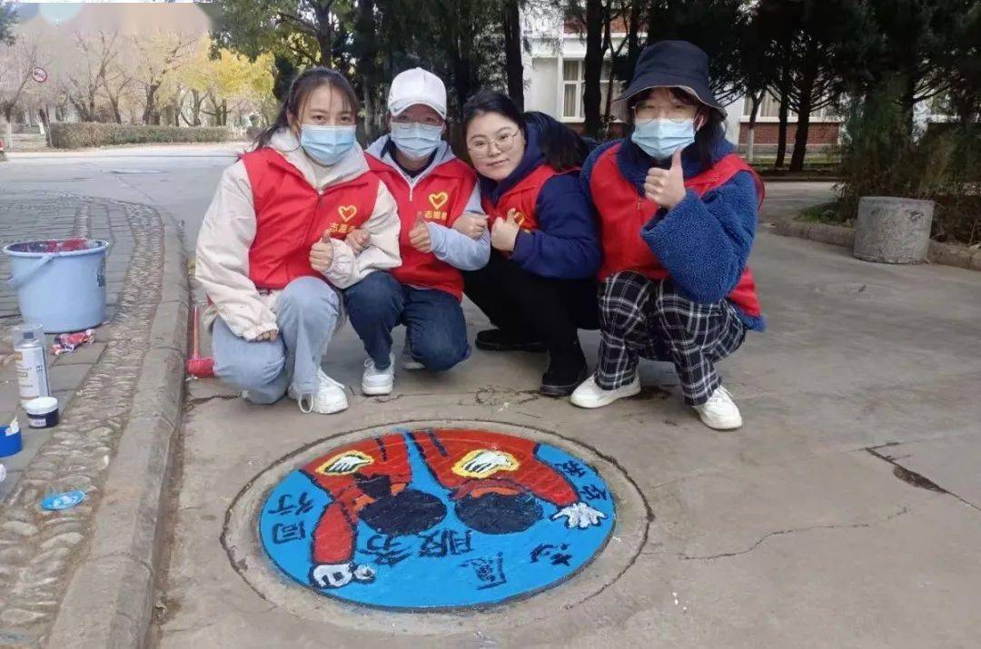 彩绘涵盖了实现中国梦,保护绿色家园,倡导节约,建党百年,构筑平安校园