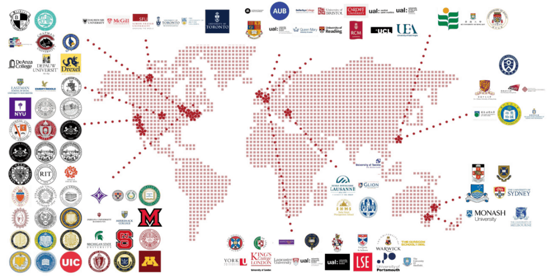 80%的学生收到来自qs世界大学排名前30名校的录取通知,其中28份来自