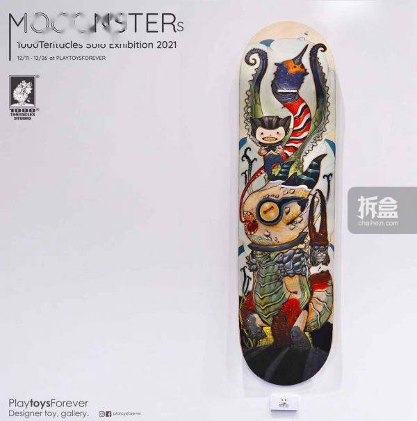 平面|MOOONSTERS – 1000Tentacles Solo Exhibition 2021