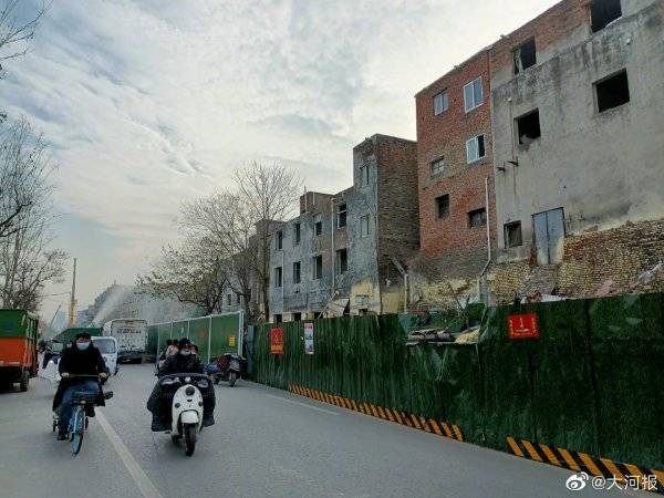 郑州市中心最后一个城中村开始拆除