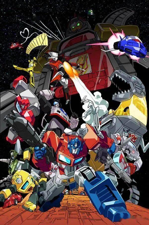 靓图变形金刚g1版精美插画欣赏