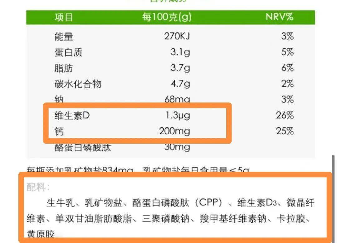 一直以为自己家喝的是纯牛奶妈妈一看配料表不淡定了
