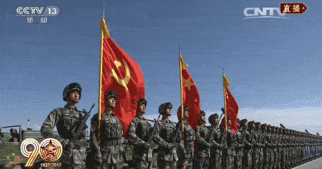 中国人民解放军建军90周年阅兵在朱日和联合训练基地隆重举行.