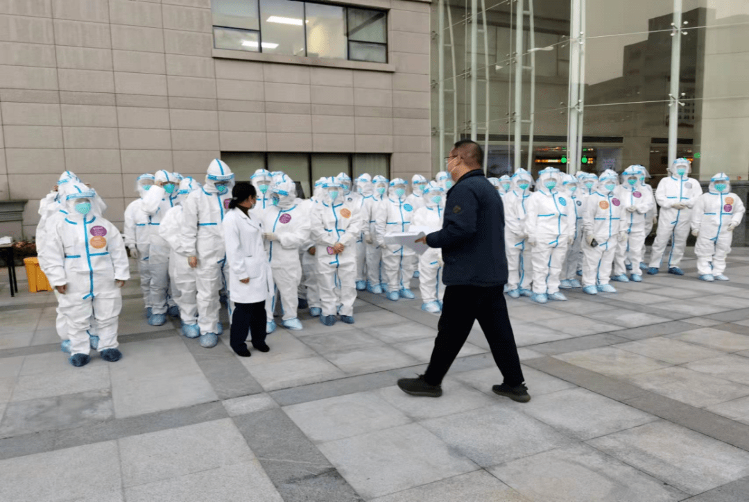 军事化防疫|市人民医院建起一支核酸检测"白衣军团"_疫情_防控_演练