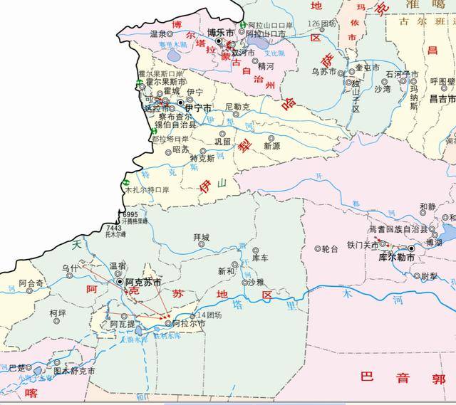 新疆生产建设兵团第四师可克达拉市概况