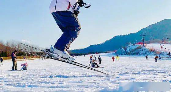 九华山滑雪图片