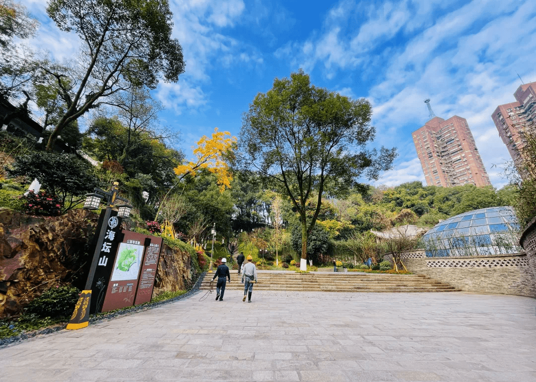 备受关注的温州一地文化公园海坦山公园提前完工啦