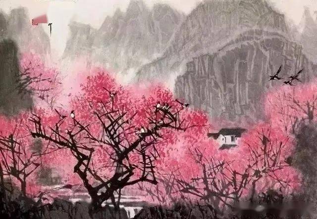 春满漓江，俏江南——当代著名画家白雪石，漓江春色作品欣赏_手机搜狐网