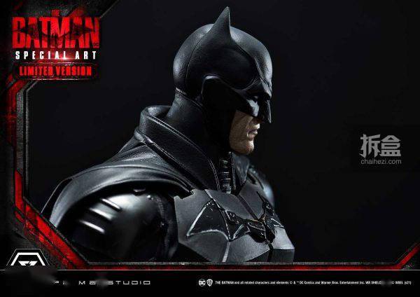 蝙蝠侠PRIME 1 STUDIO 1/3 2022电影 THE BATMAN 蝙蝠侠雕像