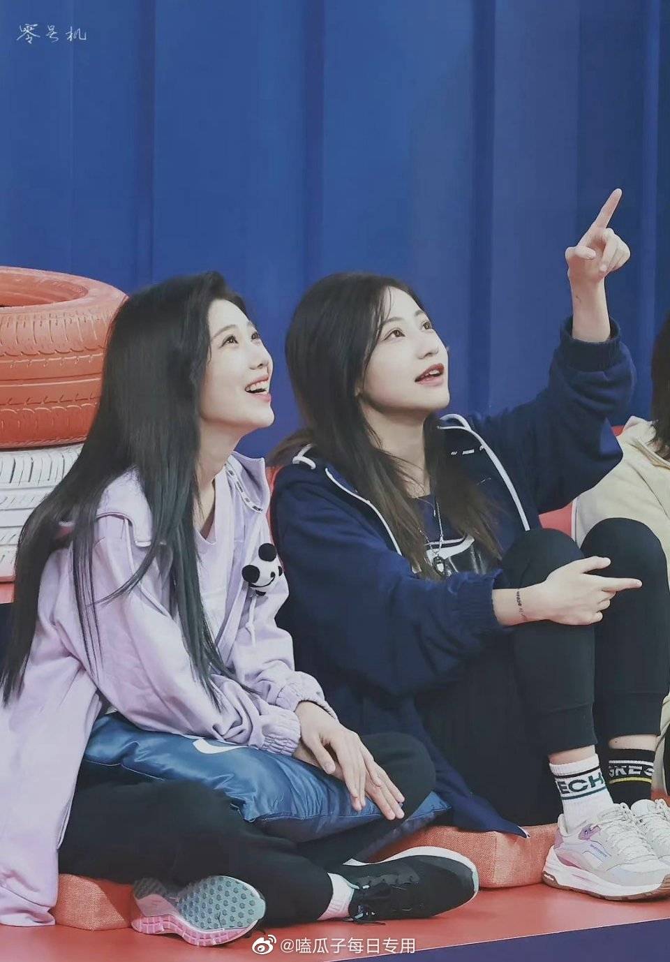 沈梦瑶袁一琦超新星同框丝芭美女超级好看