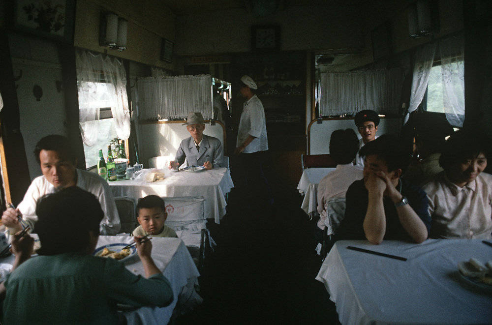 80年代的绿皮火车摄影师alainlegarsmeur