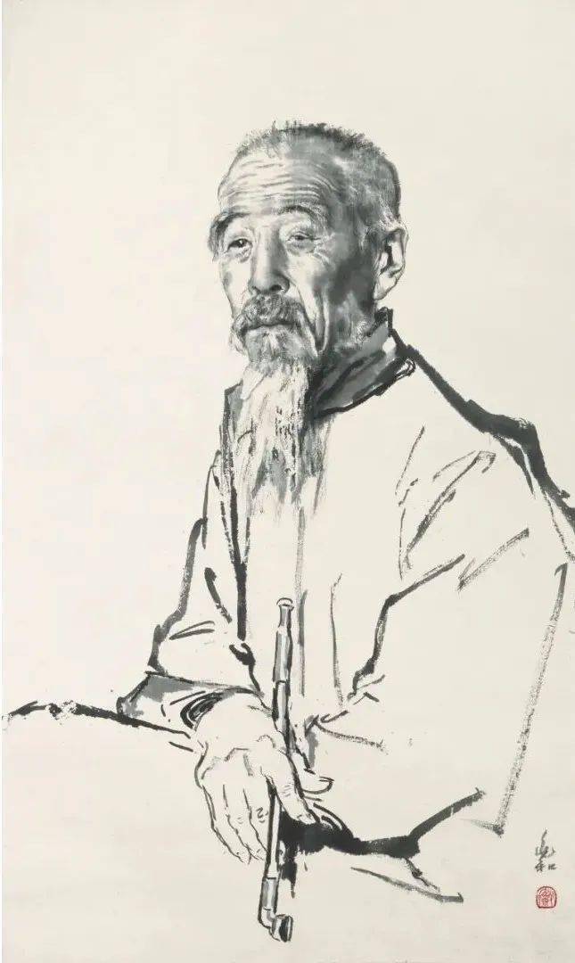 品读| 蒋兆和:感动半世纪的水墨人物,栩栩如生_中国_作品_人民