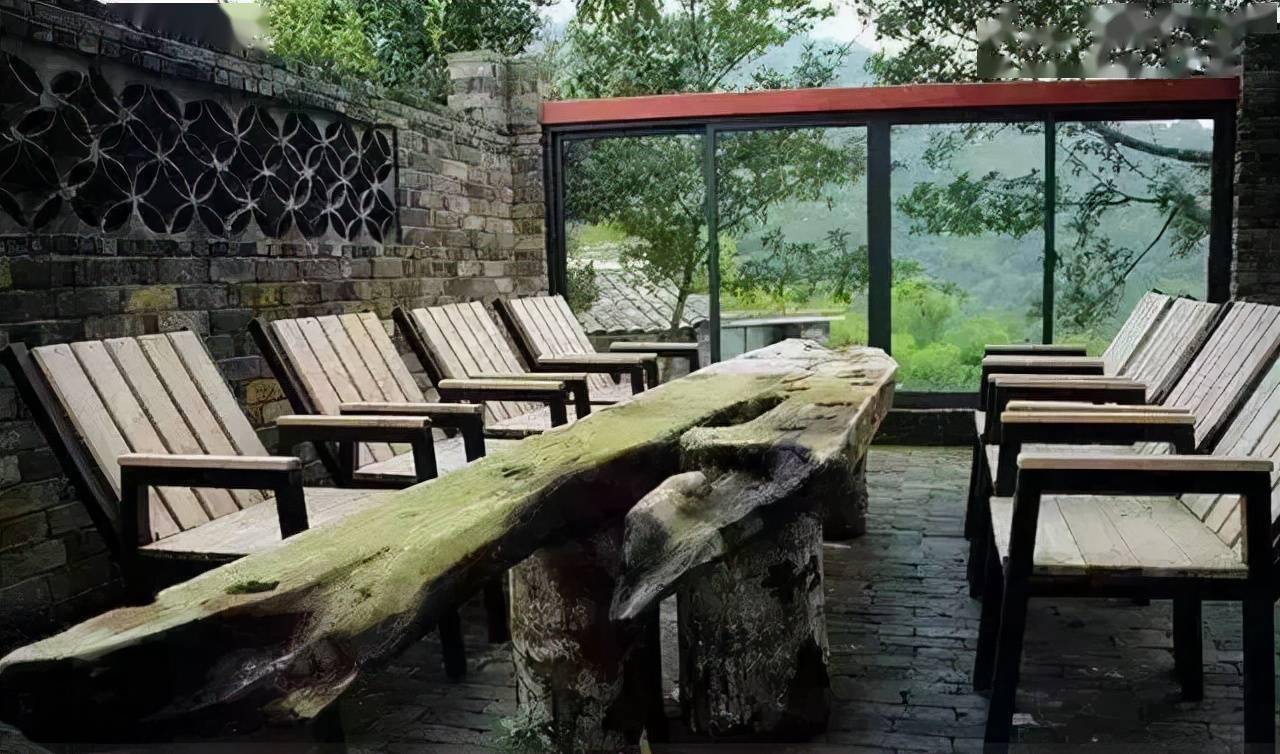 温州大罗山一座民居修复而成的禅意庭院民宿充满禅意丨青灯山舍