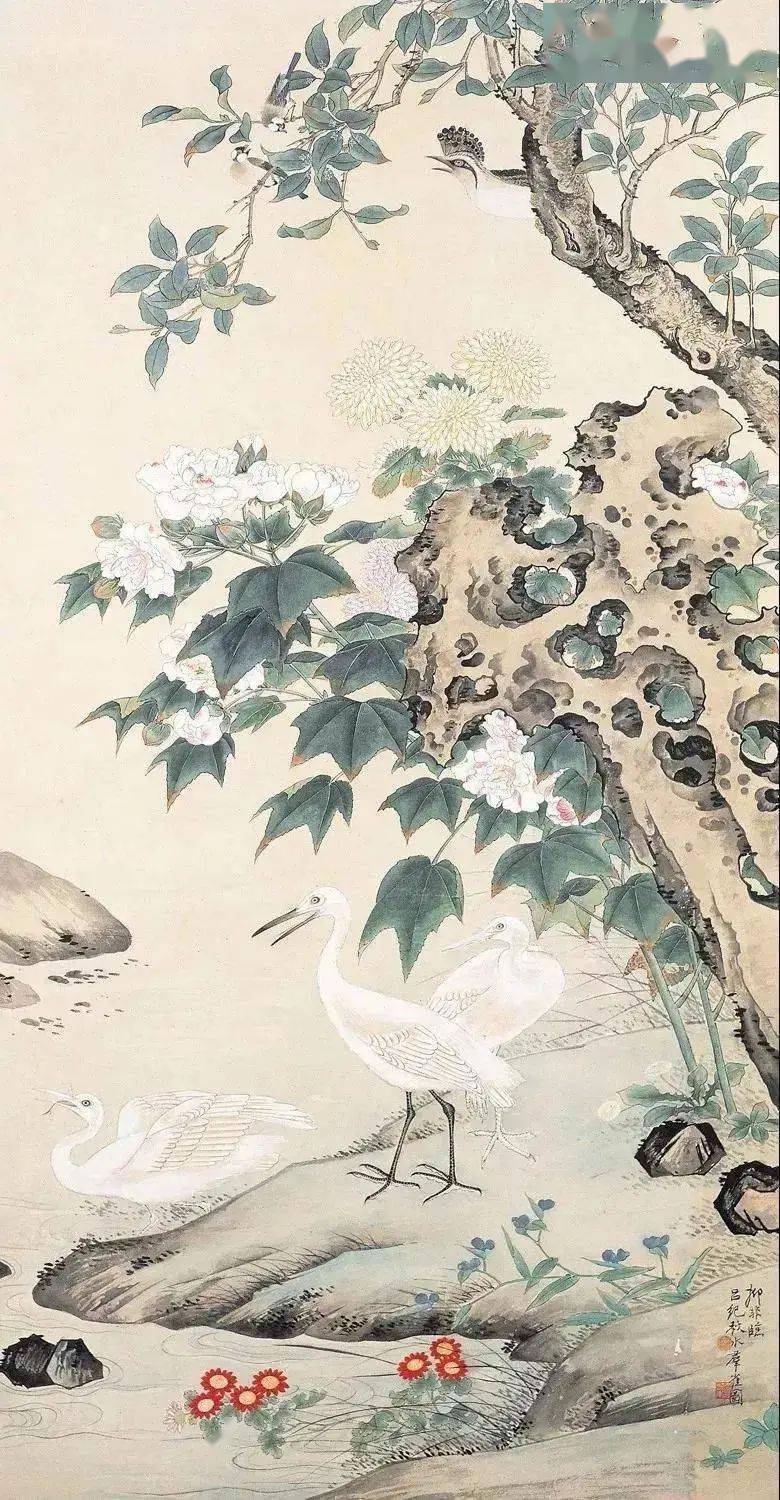陸抑非 花鳥 陸抑非花鳥畫是生活的美積累_中國_陸翀_上海