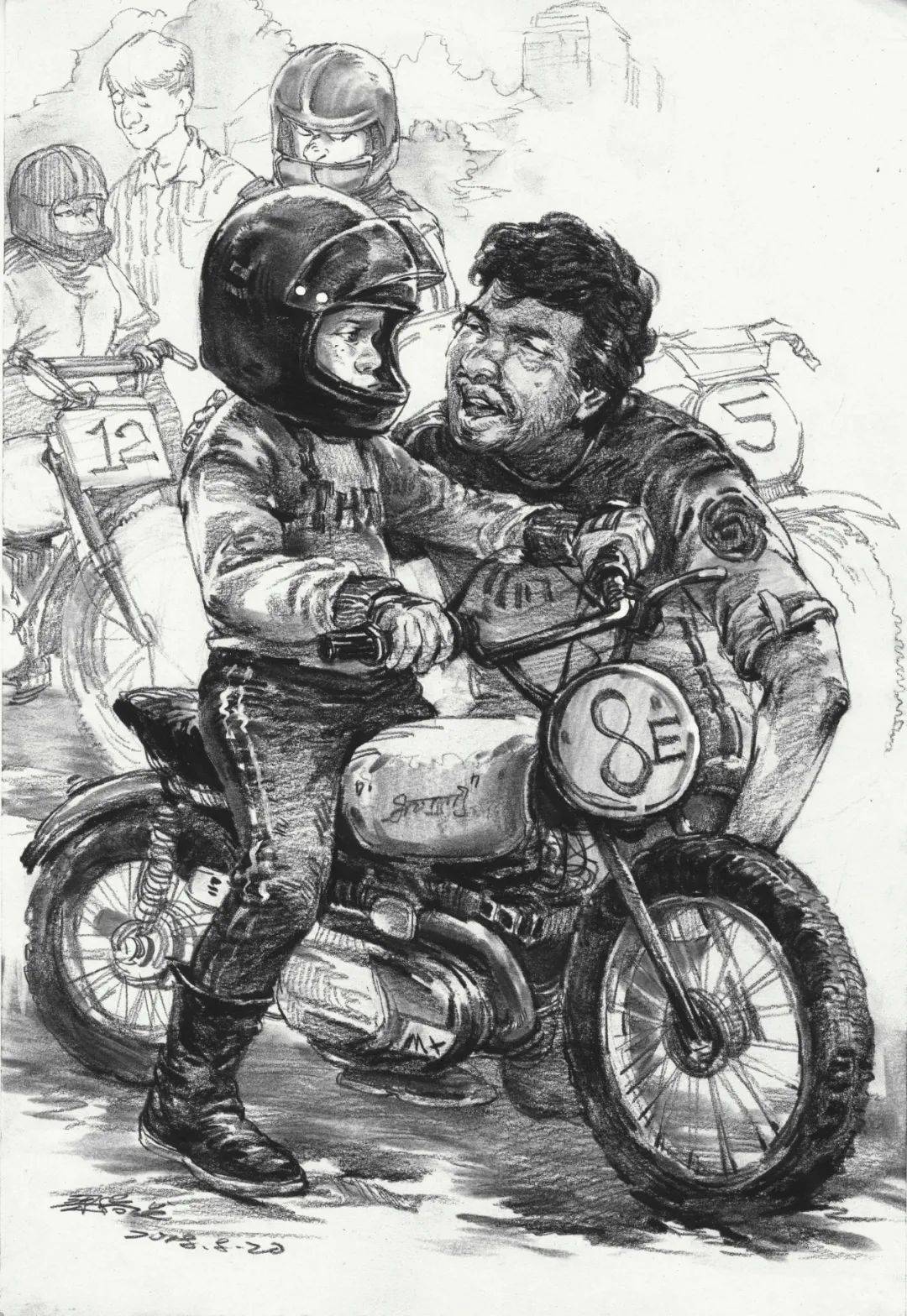 联考过后场景速写必须马上练起来丨美术宝超级名师梁尚发