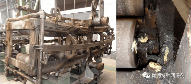 钢铁厂连铸线扇形段轴承润滑结焦积碳,轴承缺油失效问题解决案例_服务