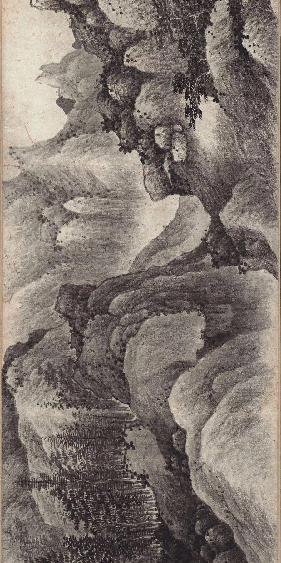 龚贤千岩万壑图卷辽阔壮观令人震撼