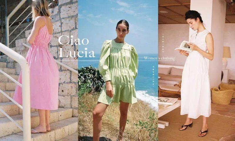 一秒就能转换度假心情洛杉矶品牌ciaolucia启动你的休闲模式