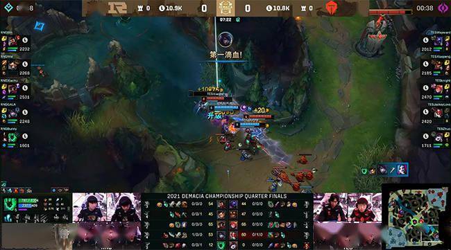 knight|LOL-德杯：knight妖姬单杀Bin杰斯，TES状态火热3-0淘汰RNG