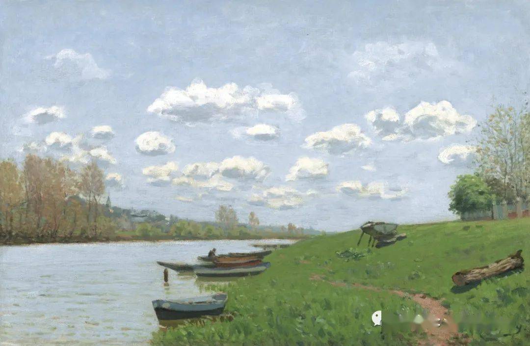 早期代表作《木料场》,《枫丹白露河边》,《圣马丁运河》等表明他对