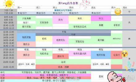 疫情|浙大学霸作息表太震撼了