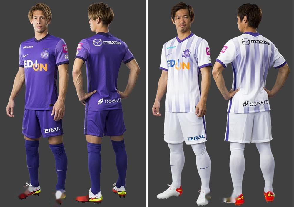 耐克发布广岛三箭2022赛季主客场球衣