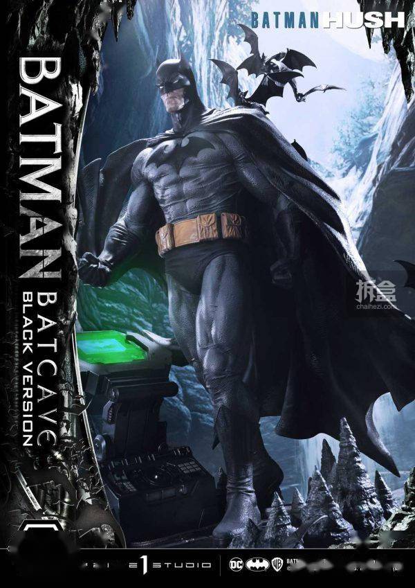 配件PRIME 1 STUDIO BATMAN HUSH 蝙蝠侠 缄默 1/3雕像胸像