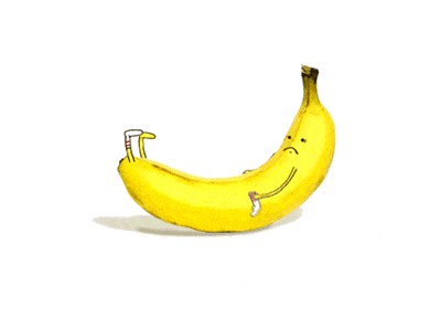 猴子吃香蕉gif图片
