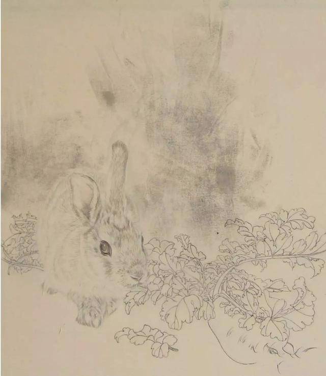 墨仙筆 兔子 舒勇百幅“水墨兔”贺新春，探索数字艺术新表达