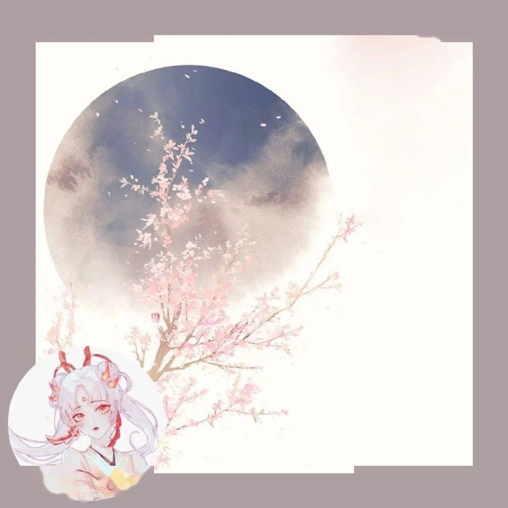 超奈斯的古风动漫头像背景套图哇