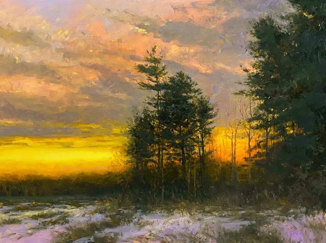 美国当代画家保罗巴奇paulbatch风景油画作品选