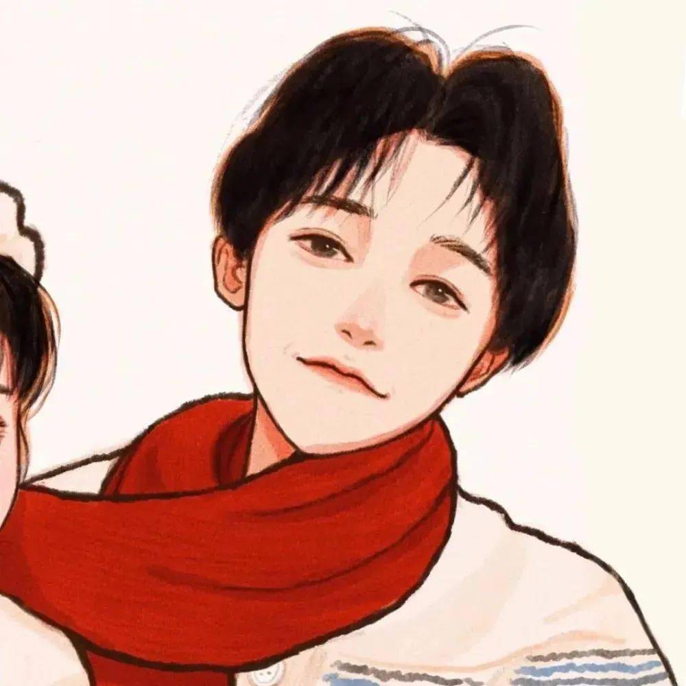 超甜圣诞限定情侣头像67 13_都是好_连余温_开心