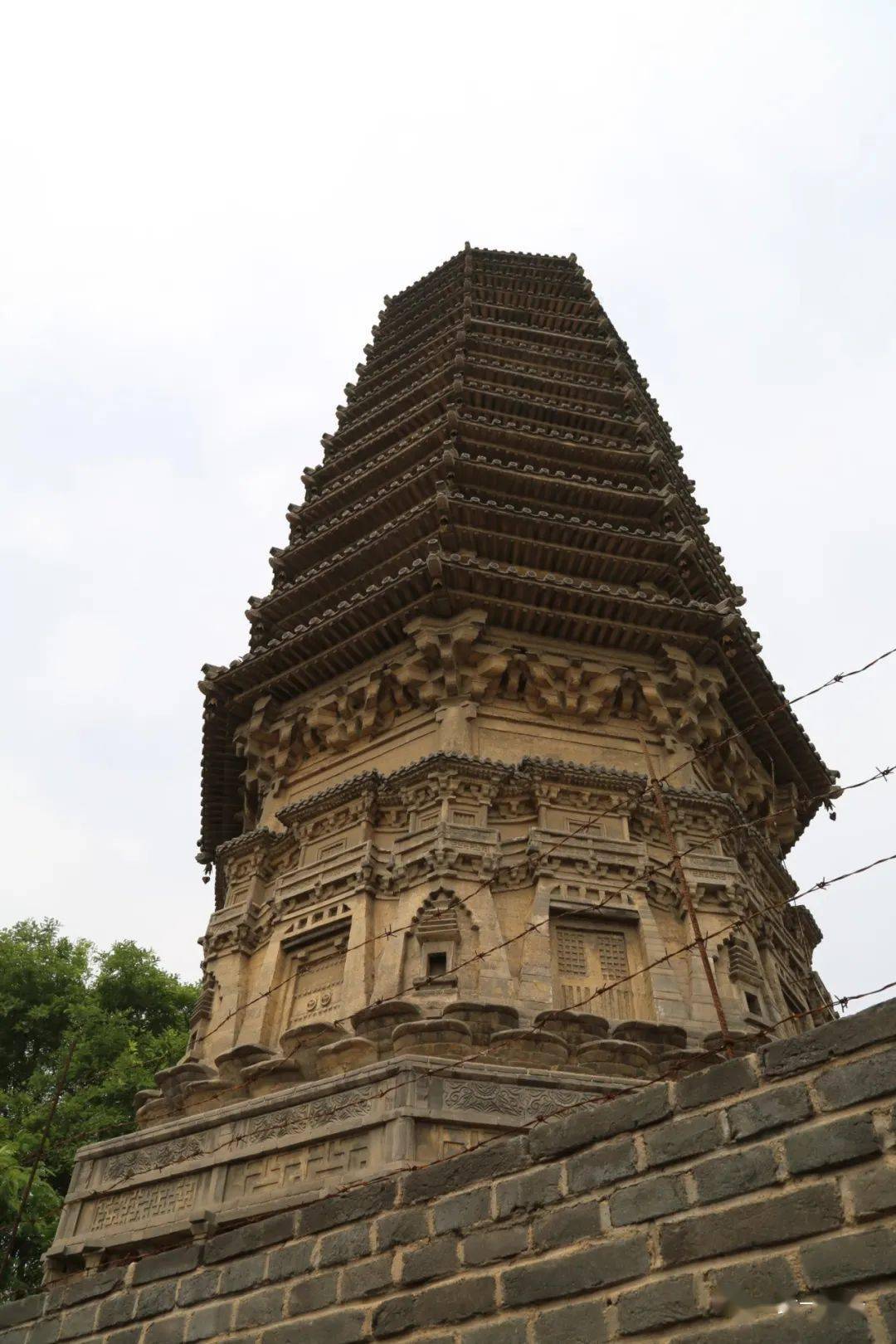 秦皇島市昌黎縣源影寺塔,盧龍縣永平府城牆,大佛頂尊勝陀羅尼經幢