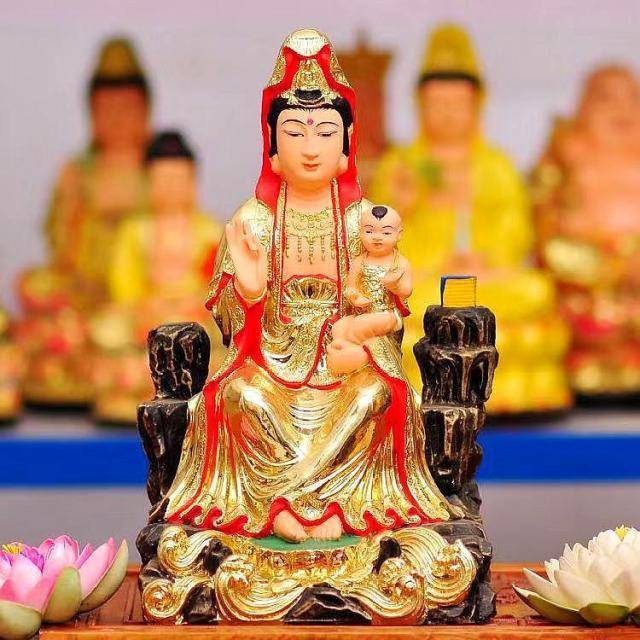 多子多福儿孙满堂子孙娘娘知多少