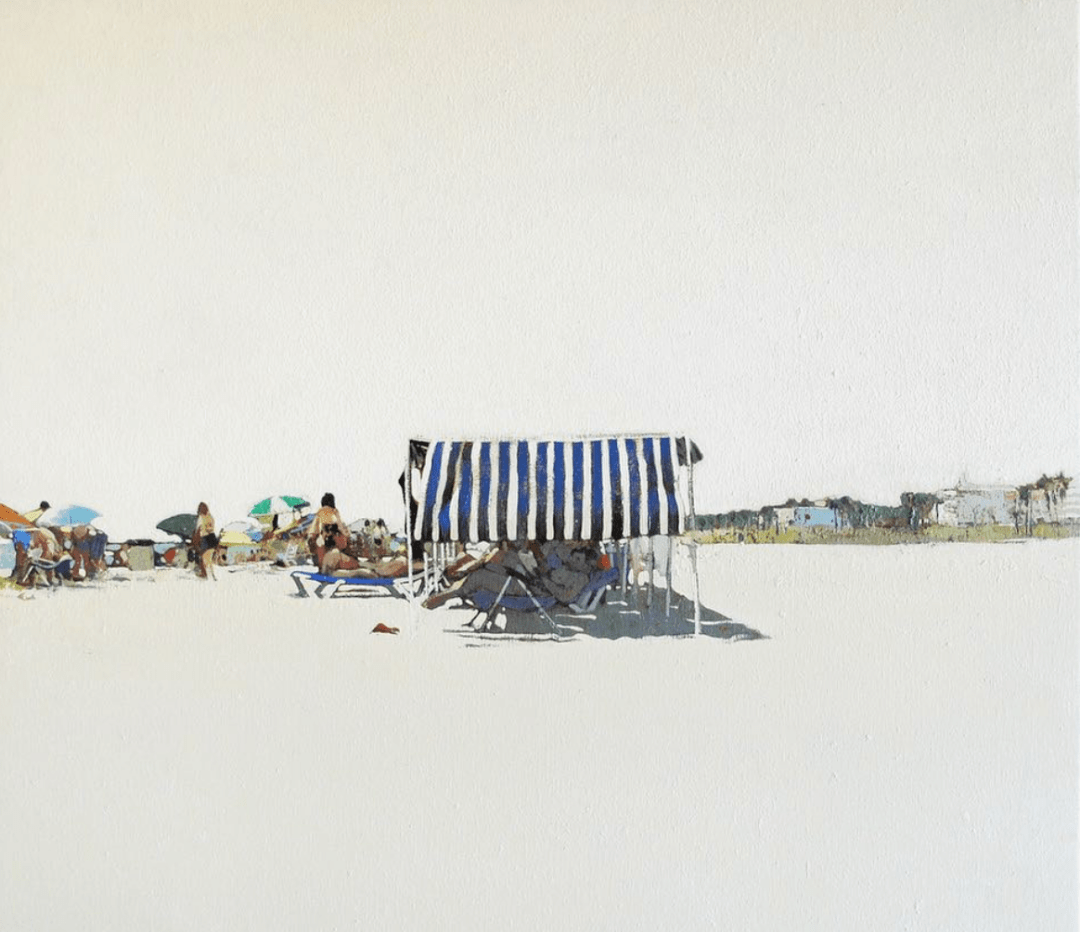 西班牙艺术家magipuig作品欣赏夏日海滩系列