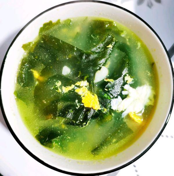 裙带菜蛋花汤超美味没吃过太可惜了