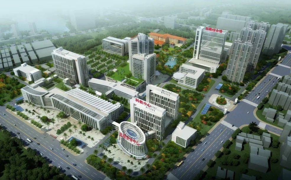 海南省人民医院平面图图片
